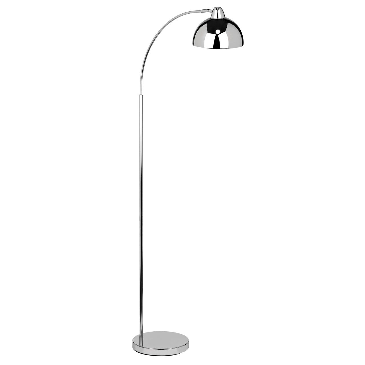 Calle Metal Floor Lamp In Chrome