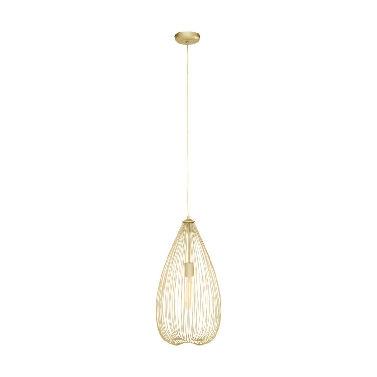 Lavis Contemporary Warm Metallic Tone Ceiling Pendant Light In Gold