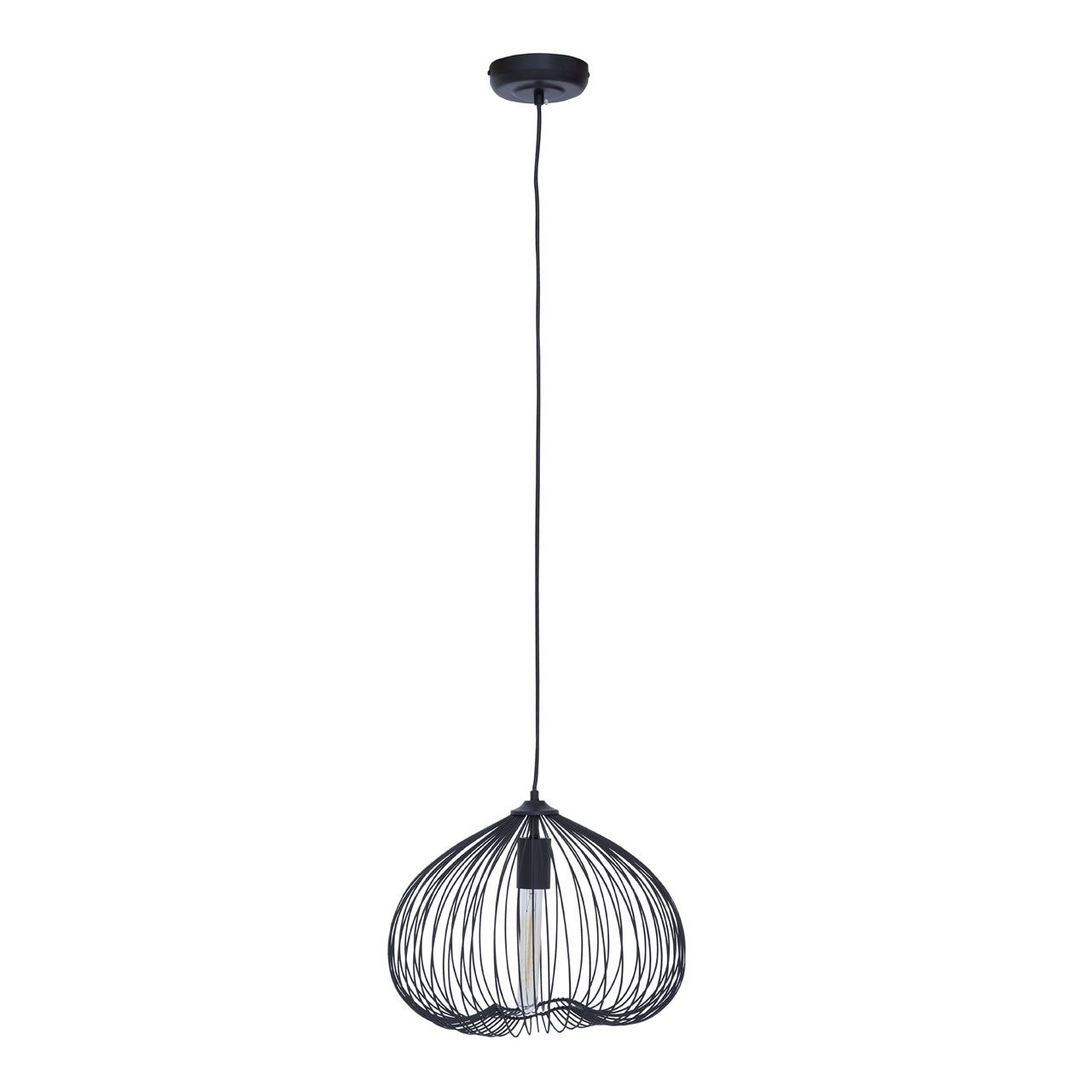 Lavis Contemporary Ceiling Pendant Light In Black