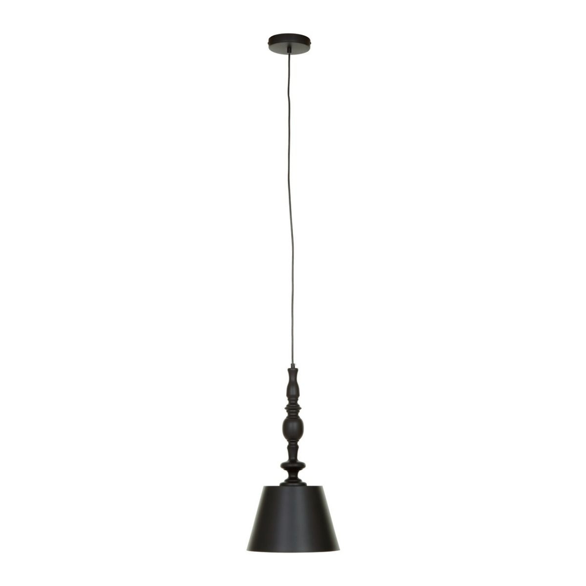 Leni Luxurious Ceiling Pendant Light In Matt Black