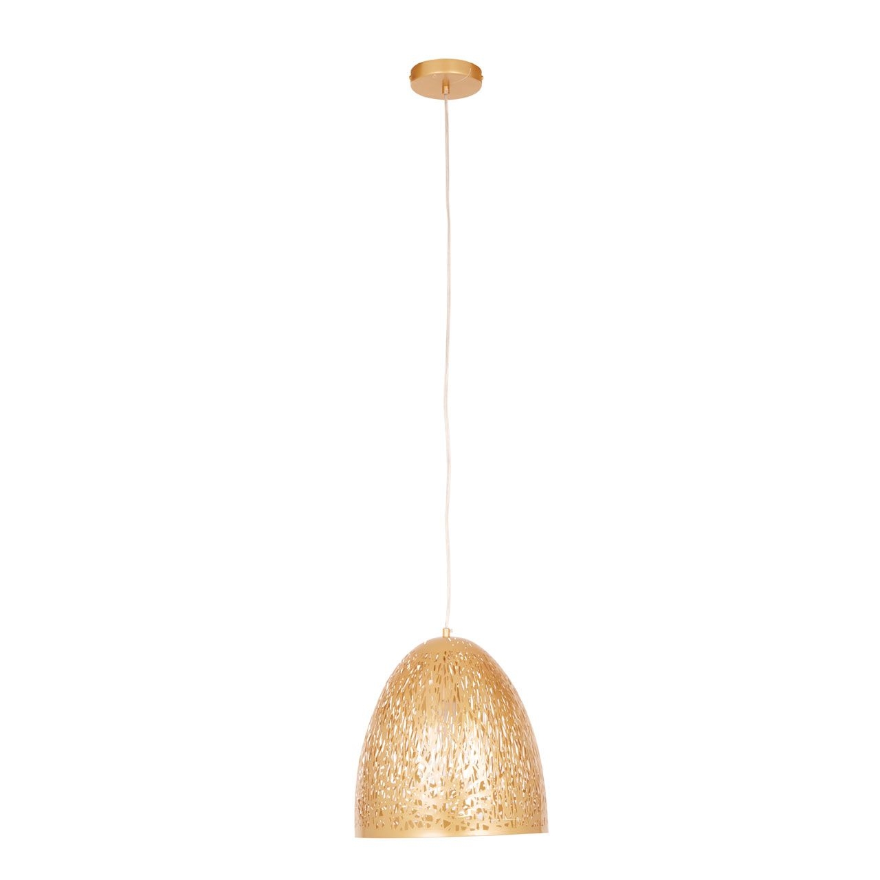 Lenno Bell Shape Ceiling Pendant Light In Gold