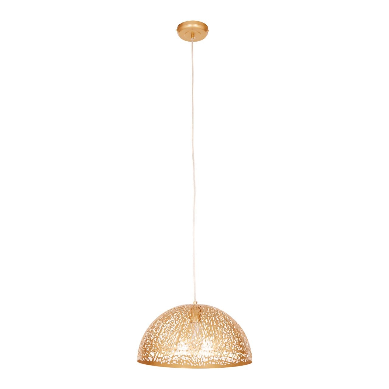 Lenno Exquisite Dome Shape Ceiling Pendant Light In Gold