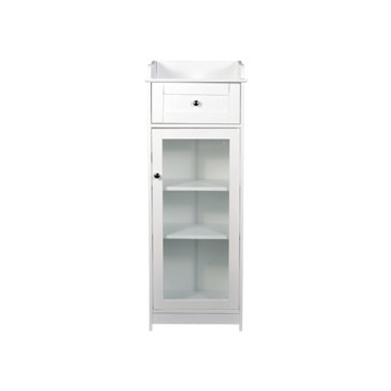 Alaska Glass Display Cabinet In White