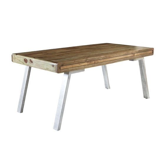 Aspen Medium Wooden Dining Table In Oak