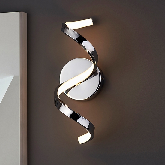 Astral Led Bathroom Wall Light In Chrome