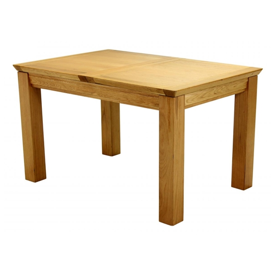 Breton Small Extending Wooden Dining Table In Natural