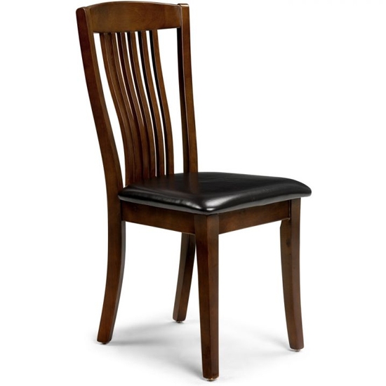 Canterbury Wooden Dining Chair In Mahogany