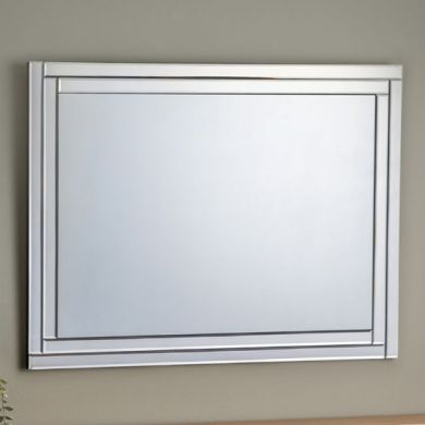 Deco Frameless Wall Mirror