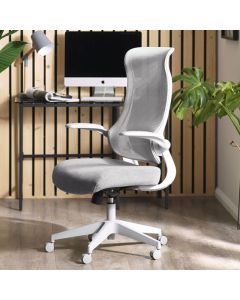 Archer Mesh Fabric Home And Office Chair In White