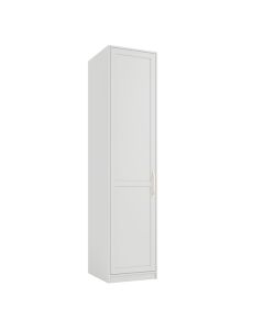 Austen Wooden Wardrobe With 1 Door In White