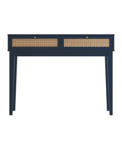 Bordeaux Wooden Dressing Table With 2 Drawers In Blue