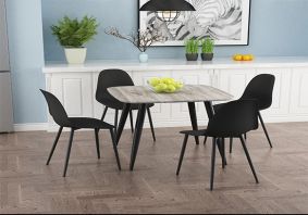 Cosco Intellifit Steel Set Of 3 Bistro Set In Sandy Brown