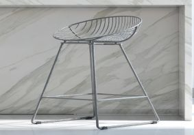 Cosco Intellifit Steel Set Of 3 Bistro Set In Sandy Brown