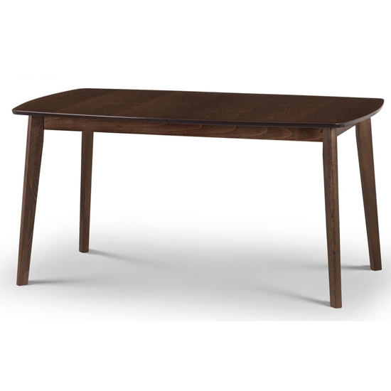 Kensington Extending Wooden Dining Table In Walnut