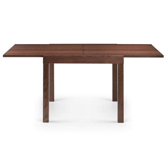 Melrose Extending Wooden Dining Table In Walnut