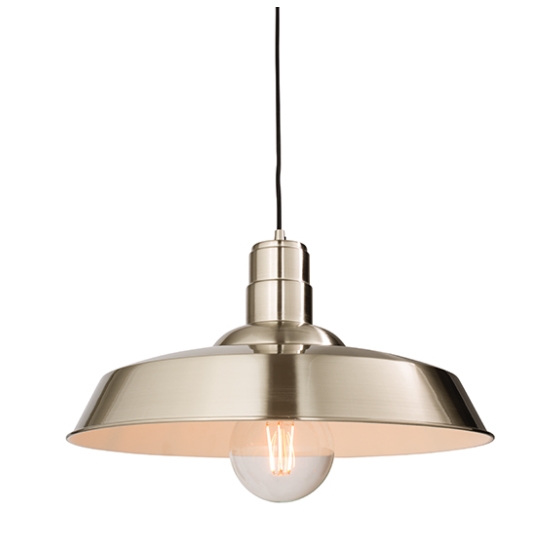 Moore Ceiling Pendant Light In Nickel