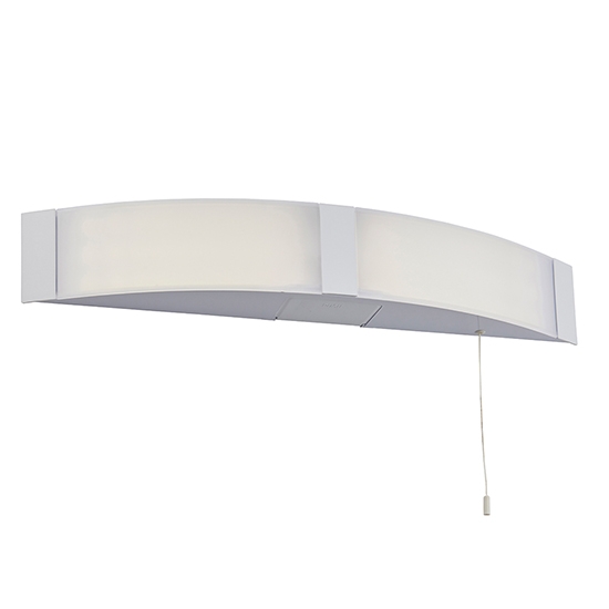 Onan Shaver Wall Light In White