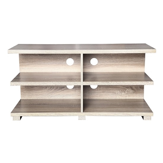 Oslo Wooden Tv Stand In Pale Washed Oak