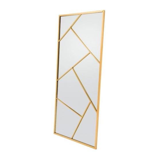 Phoenix Wall Mirror In Gold Frame