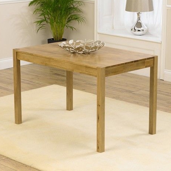 Promo Large Wooden Dining Table In Oak