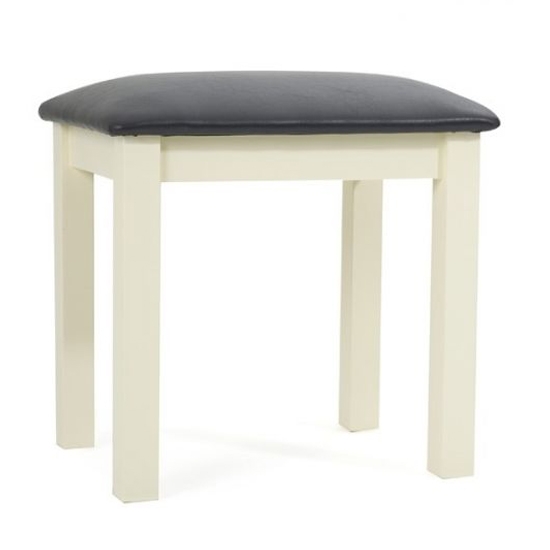 Sandringham Dressing Table Stool In Cream