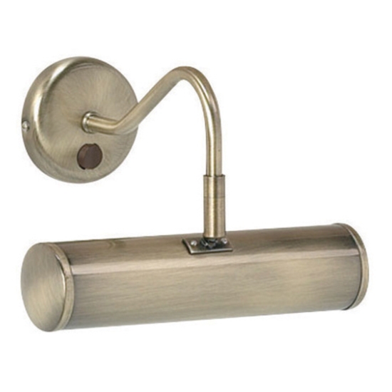 Turner 230mm Wall Light In Antique Brass