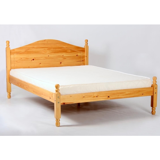 Veresi Wooden Single Bed In Pine